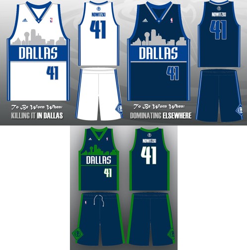 basketball dallas mavericks jersey design