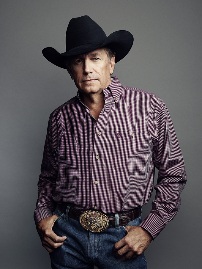 George Strait on his farewell tour. 